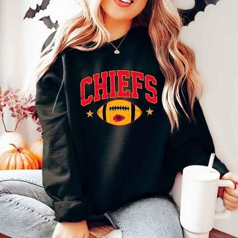 Kansas City Chiefs Sweatshirts For Football Fans Nfl Team Crew